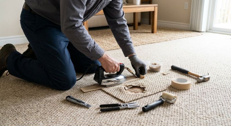 Basement Carpet Repair in Kansas City, KS
