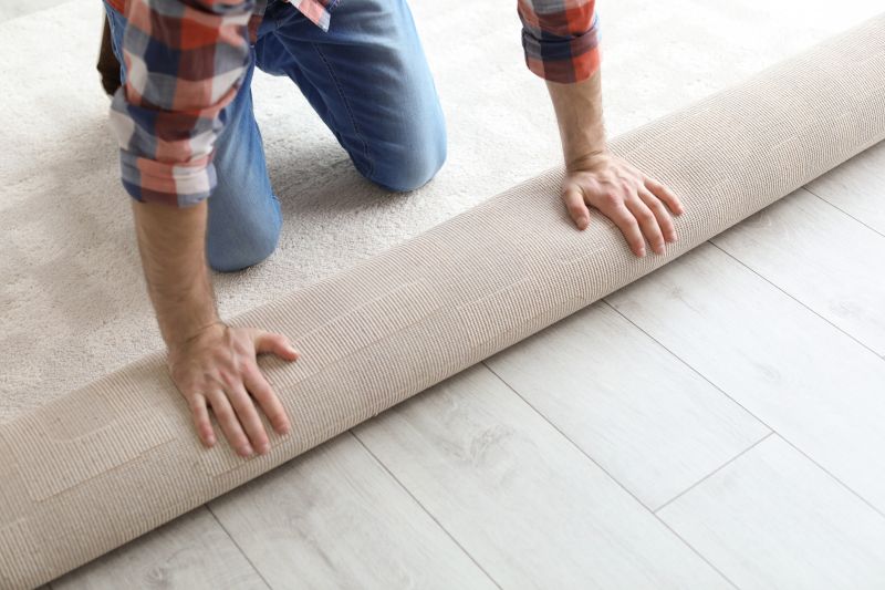 Carpet Runner Laying