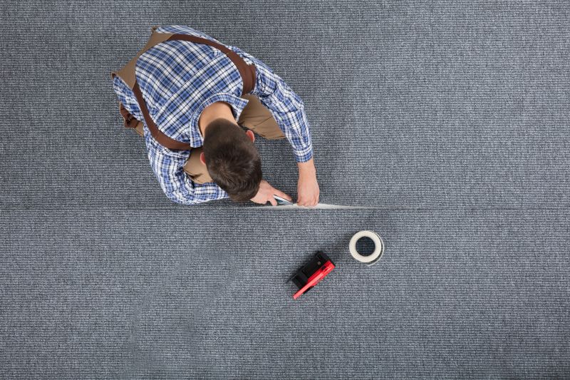 Carpet Runner Laying