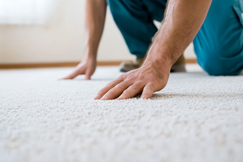 Carpet Runner Laying